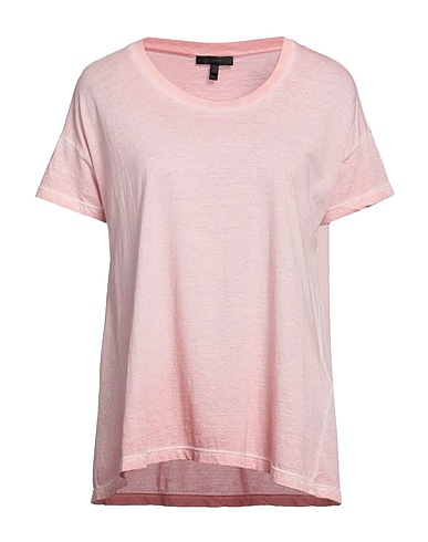 BELSTAFF Basic T-Shirt Light pink 100% Cotton