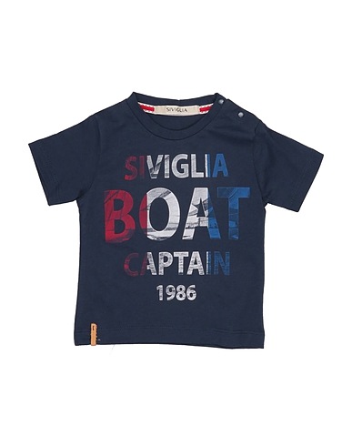 SIVIGLIA T-shirt Midnight blue 100% Cotton