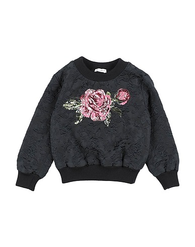 DOLCE&GABBANA Sweatshirt Black 60% Polyester, 35% Cotton, 3% Acrylic, 2% Other Fibres