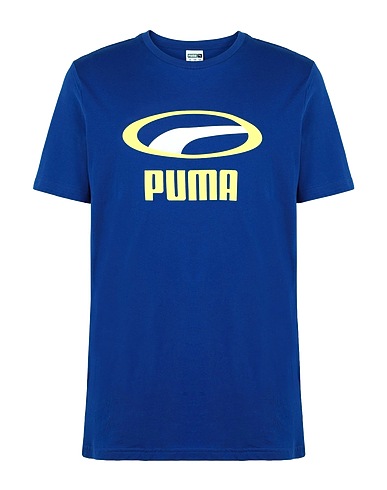 PUMA T-shirt Graphic Tee  XTG 
 Blue 98% Cotton, 2% Elastane