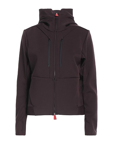 HIGH Hooded track jacket  Chocolate brown 75% Nylon, 25% Elastane