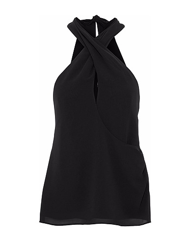 HAUTE HIPPIE Top Black 100% Polyester