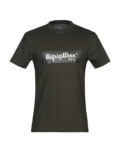 REFRIGIWEAR T-shirt Dark green 100% Cotton
