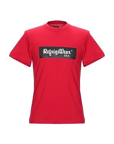 REFRIGIWEAR T-shirt Rosso 100% Cotone