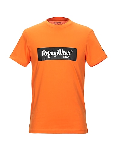 REFRIGIWEAR T-shirt Arancione 100% Cotone