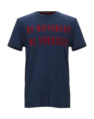 FRANKIE MORELLO T-shirt Midnight blue 100% Cotton
