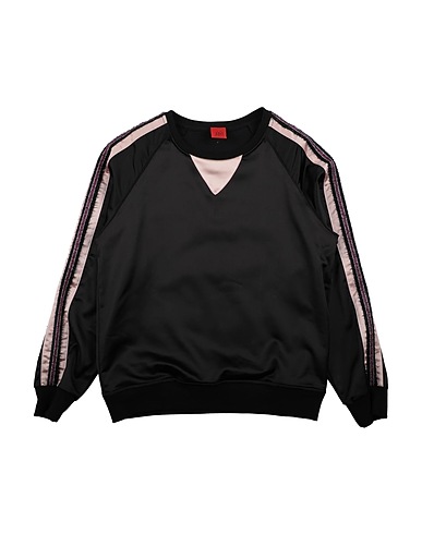 JIJIL JOLIE Sweatshirt Black 96% Polyester, 4% Elastane, Cotton