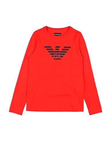 EMPORIO ARMANI T-Shirt Rot 100% Baumwolle