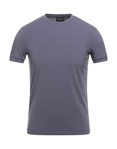 Giorgio Armani T-shirts In Purple