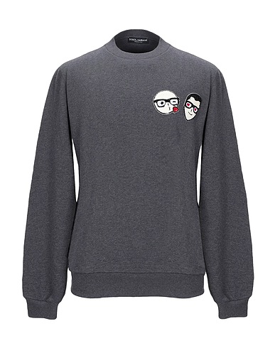 DOLCE&GABBANA Sweatshirt Grey 100% Cotton
