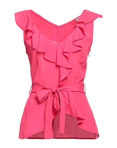 TWENTY EASY by KAOS Top Fuchsia 83% Acetate, 17% Silk