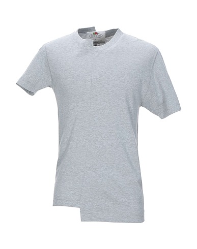 FRUIT OF THE LOOM x CEDRIC CHARLIER T-shirt Grey 90% Cotton, 10% Polyester