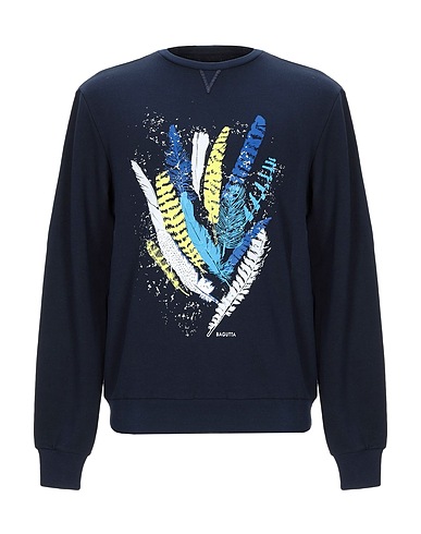 BAGUTTA Felpa Blu notte 100% Cotone