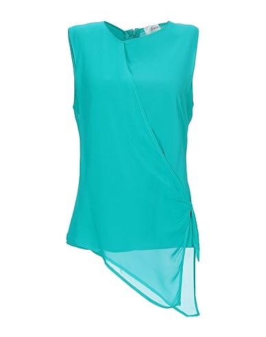 JUCCA Top Turquoise 95% Viscose, 5% Elastane