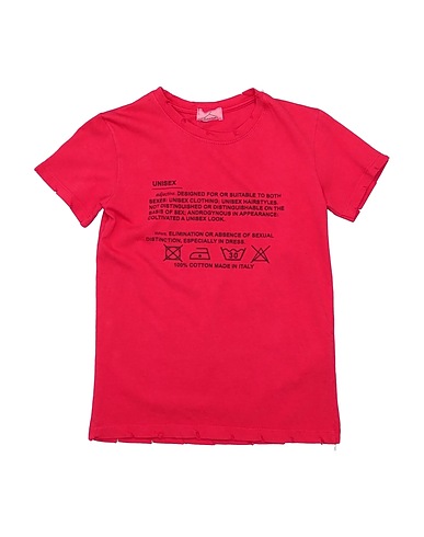 BERNA T-shirt Red 100% Cotton