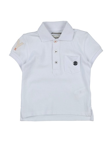 FRED MELLO Polo shirt White 100% Cotton