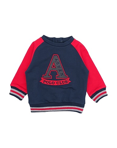 ASPEN POLO CLUB Sweatshirt Midnight blue 95% Cotton, 5% Elastane
