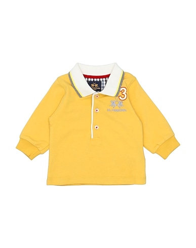 LA MARTINA Polo shirt Marigold 100% Cotton