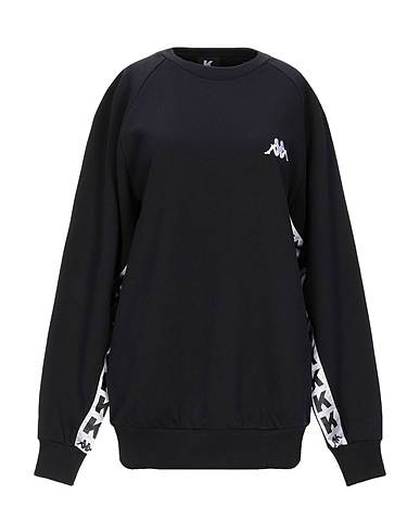 KAPPA KONTROLL Sweatshirt Black 100% Cotton