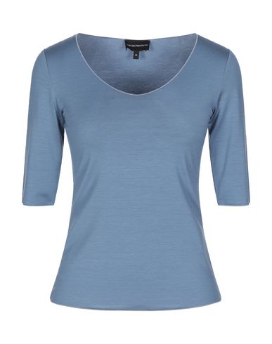 Emporio Armani T-shirts In Blue