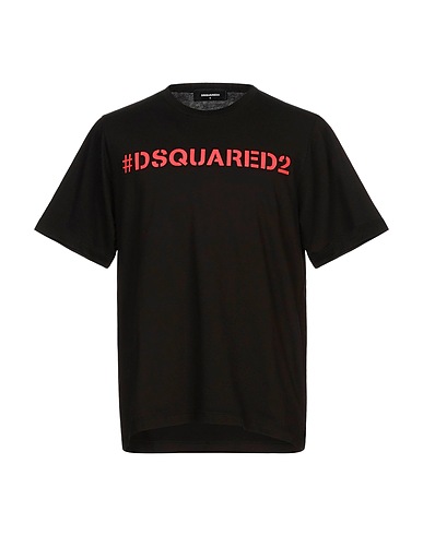 DSQUARED2 T-shirt Black 100% Cotton