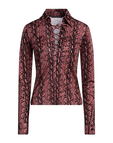 ALEXACHUNG Polo shirt Antique rose 100% Viscose