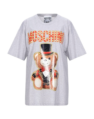 MOSCHINO T-shirt Light grey 100% Cotton