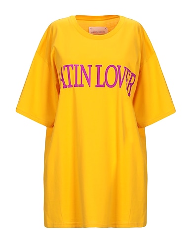 ALBERTA FERRETTI T-shirt Marigold 100% Cotton