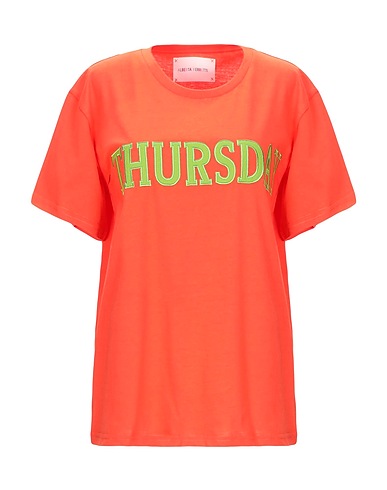 ALBERTA FERRETTI T-shirt Orange 100% Cotton