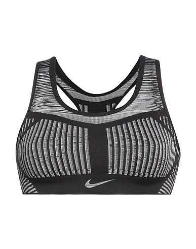 NIKE Top FE/NOM FLYKNIT BRA
 Grey 100% Nylon