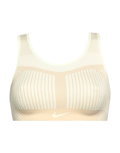 NIKE Top FE/NOM FLYKNIT BRA
 Pastellgelb 100% Nylon