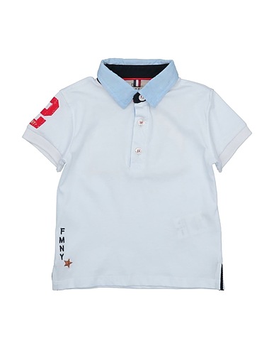 FRED MELLO Polo Bianco 100% Cotone