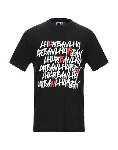 LHU URBAN T-shirt Black 100% Cotton