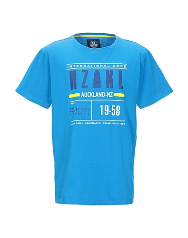 NORTH SAILS T-shirt Azure 100% Cotton