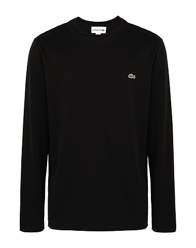 LACOSTE T-shirt Black 100% Cotton