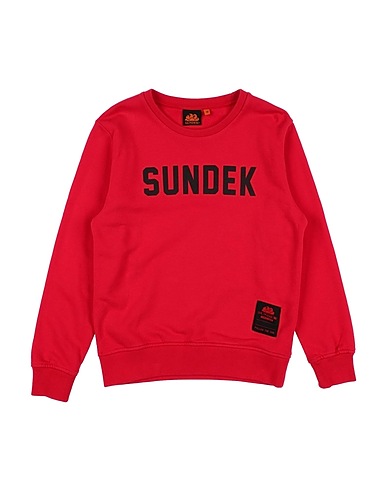 SUNDEK Felpa Rosso 100% Cotone