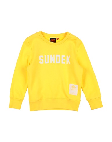 SUNDEK Sweatshirt Yellow 100% Cotton