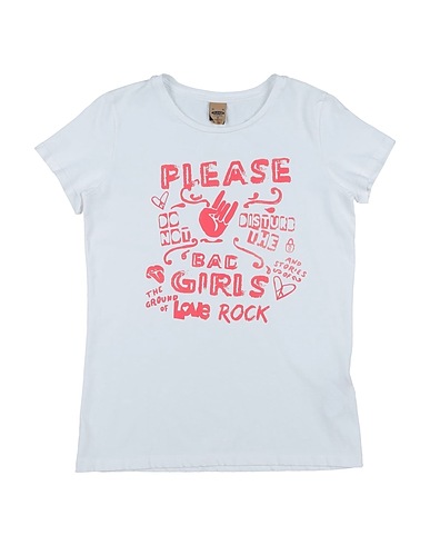 PLEASE T-shirt White 100% Cotton