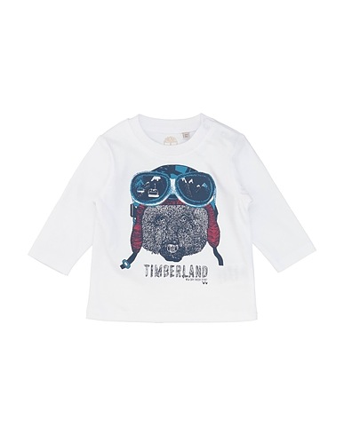TIMBERLAND T-shirt White 100% Cotton
