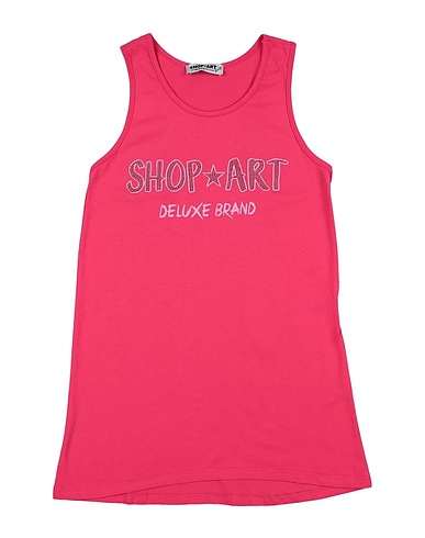 SHOPART Tanktop Fuchsia 50% Baumwolle, 50% Polyester