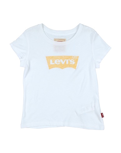 LEVI'S T-shirt Avorio 50% Modal, 50% Cotone