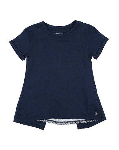 WOOLRICH T-shirt Midnight blue 50% Cotton, 50% Modal