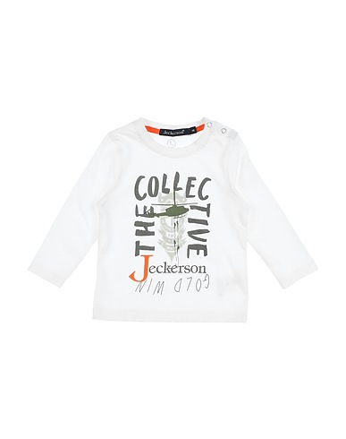 JECKERSON T-shirt White 100% Cotton
