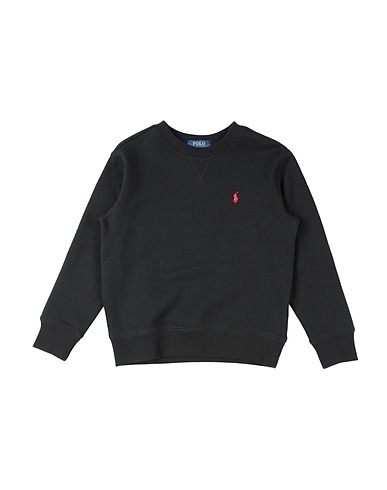 POLO RALPH LAUREN Sweatshirt Cotton-Blend-Fleece Sweatshirt	 Black 84% Cotton, 16% Polyester
