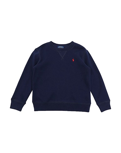 POLO RALPH LAUREN Felpa Cotton-Blend-Fleece Sweatshirt	 Blu notte 84% Cotone, 16% Poliestere