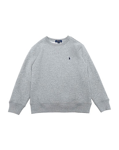 POLO RALPH LAUREN Sweatshirt Cotton-Blend-Fleece Sweatshirt	 Light grey 84% Cotton, 16% Polyester