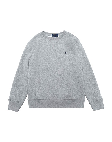 POLO RALPH LAUREN Sweatshirt 	Cotton-Blend-Fleece Sweatshirt Light grey 84% Cotton, 16% Polyester