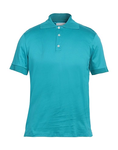 DANIELE FIESOLI Polo Turchese 100% Cotone