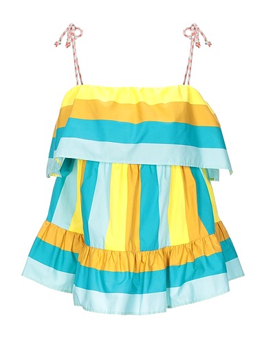 TWINSET Top Azzurro 100% Cotone, Poliestere