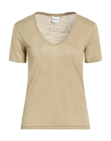 CLOSED T-shirt Verde salvia 100% Lino